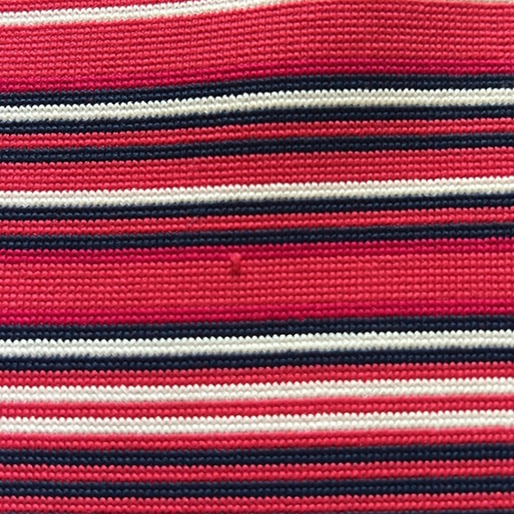 BCBG MAXAZRIA Bright Poppy Multi Ivy Striped Bandage Mini Slim Skirt Size: Small - Picture 12 of 16